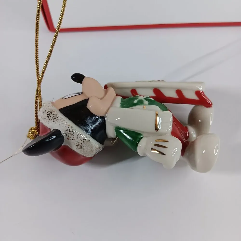 Lenox Disney 2020 Annual Let It Snow Mickey Mouse Christmas Ornament Holiday